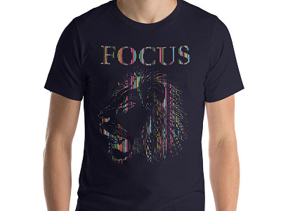 Focus T-shirt, Lion T-shirt, Funny T-shirt, New Style T-shirt