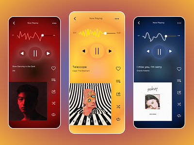 Mood Based Music Player- App Concept