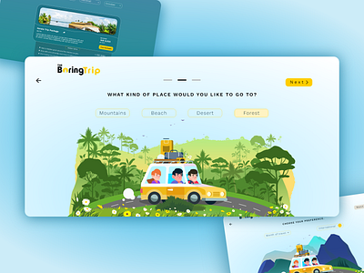 Travel Website - Creative Design Concept adobe xd animation blue colorful design creative creative design illustration interaction interaction design prototype travel app travel website ui ux web design