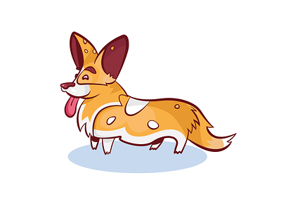 Corgi corgi design graphic design illustration