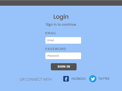 Login Page