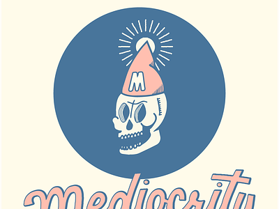 Medo Club Again adobe art badge blackandwhite branding color design ghost icon illustration logo skull texture vector vintage