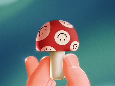 Little Mushroom 2d after effects animation design illustration mushroom