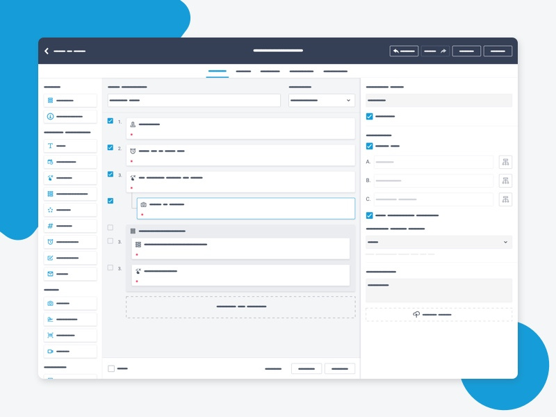Build Build Build clean dashboard panda design system dribble builder