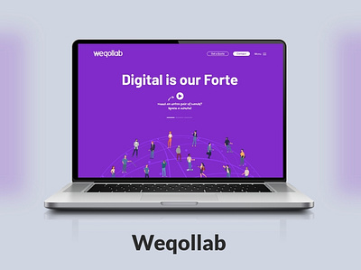 weqollab.com branding design uiux web design wordpress
