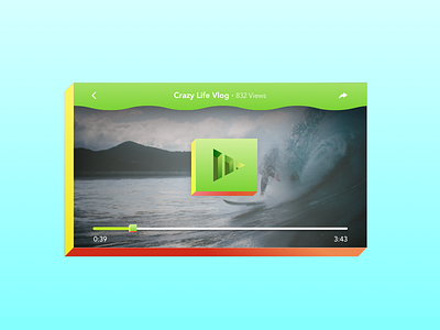 Daily UI 57 Video Player