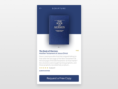 Daily UI 96 Currently In Stock 10:21pm blue bom book book of mormon button easter princeofpeace