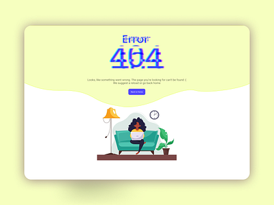 Error 404 Page design designing error 404 figma graphic design ui uidesign uxui webdesign website