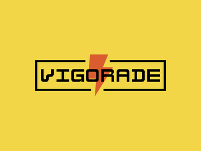 Vigorade Logo energy drink lettering logo logo design minimal sport sport drink typo