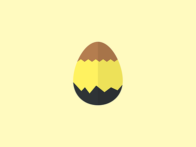 Pichu's Egg art book chocolate creative easter eggs flat graphic graphic design graphic arts minimal pichu pikachu pokemon pokemon egg