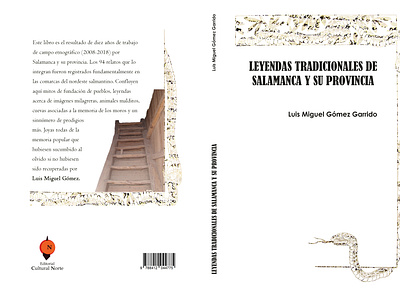 Book cover design for Cultural Norte book cover design print publishing
