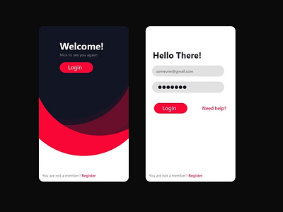 UI design by Awa Joseph on Dribbble