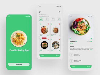 Food Ordering App UI