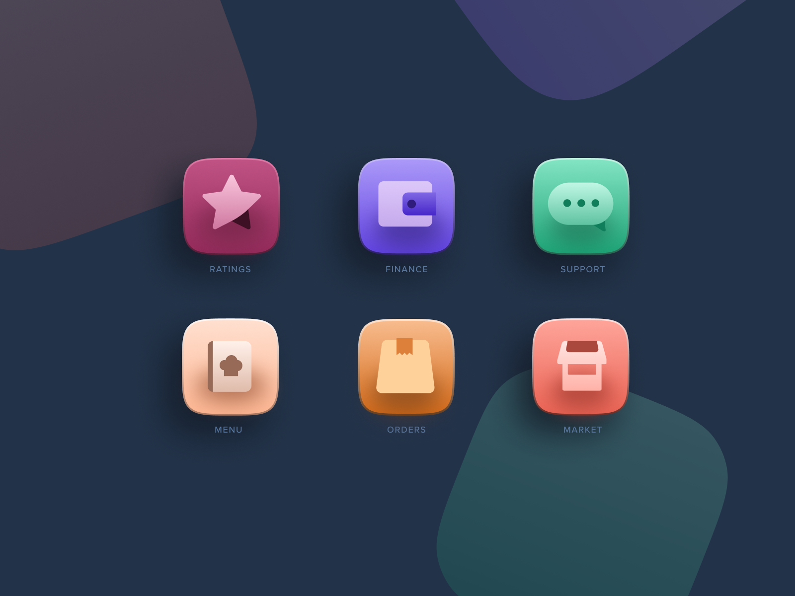 Business app icons by Soumya Jain on Dribbble