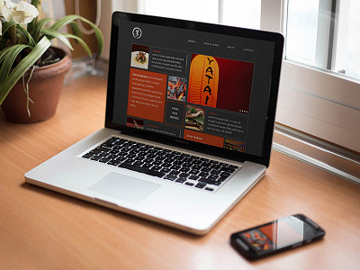 Yatai Homepage Mockup