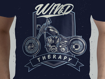 Wind therapy branding design graphic design illustartion illustration logo teeshirt tshirt tshirt design