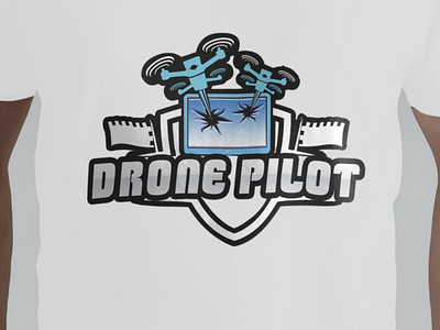 Drone Pilot branding design graphic design illustartion illustration logo teeshirt tshirt tshirt design