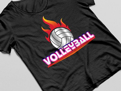 VolleyBall branding design graphic design illustartion illustration teeshirt tshirt tshirt design volleyball