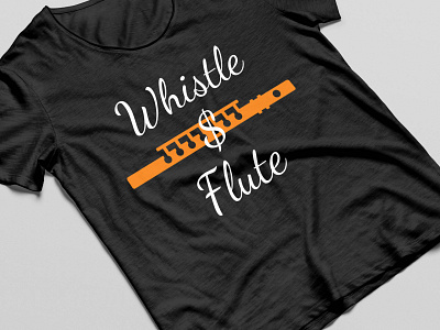 Whistle & Flute branding design graphic design illustartion illustration logo teeshirt tshirt tshirt design