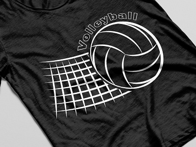 VolleyBall branding design graphic design illustartion illustration logo teeshirt tshirt tshirt design