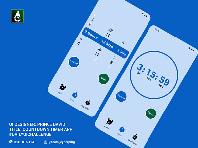 COUNTDOWN TIMER APP