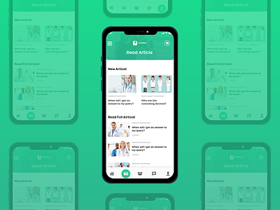 Doctor Appointment App Screen