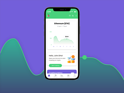 Cryptocurrency wallet app screen crypto wallet app cryptocurrency wallet app wallet app