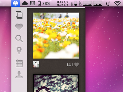 Instamenus for Mac app instagram instamenus mac menu