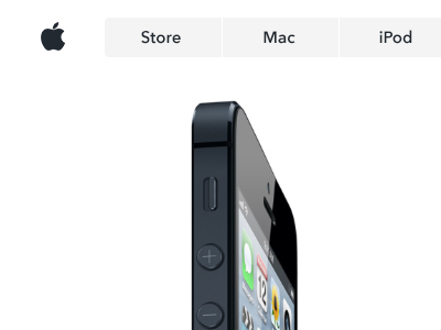 Alternate Apple home page alternate apple clean minimal redesign ui