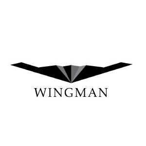 Wingman Male Dopp Kit branding dopp logo