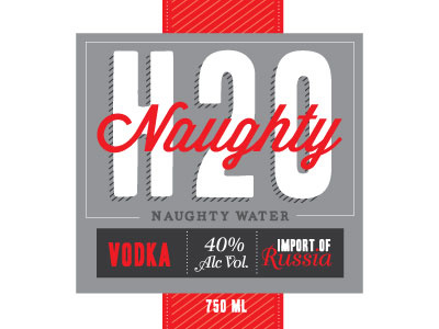 Naughty H20 Vodka