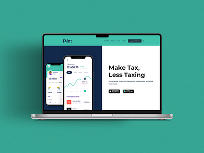 Mint Banking Web Design