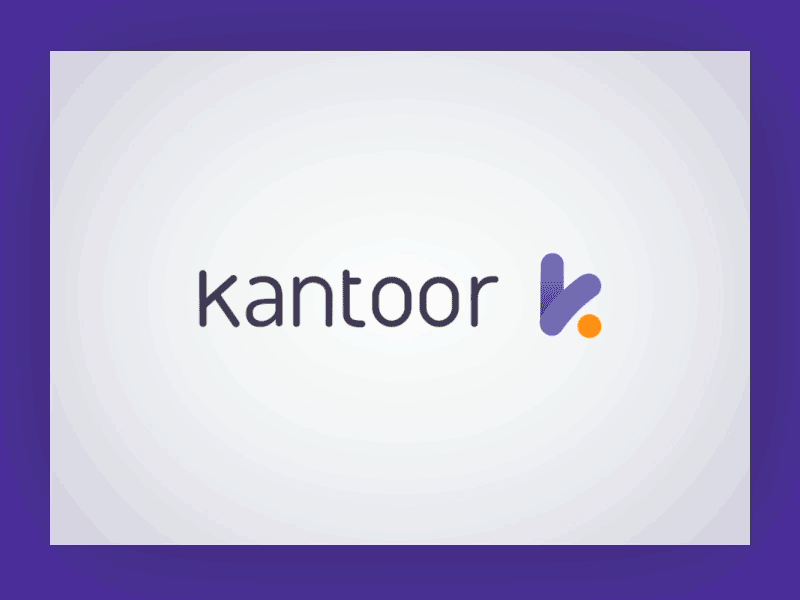 Kantoor Logo Animation 2d after effects animation app branding graphic logo motion type
