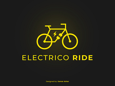 Electric Bike logo best logo bike logo branding business logo cycle logo electric bike logo electric cycle logo electric logo flat logo logo branding logo design minimal logo minimalist logo perfect logo professional logo unique logo