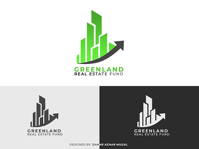 Greenland real estate logo business logo logo design modern logo professional logo real estate real estate logo real estate logo design unique logo