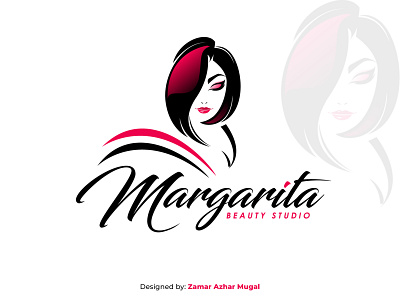 Margarita beauty studio logo design facial logo logo make up logo margarita logo saloon logo spa logo studio logo