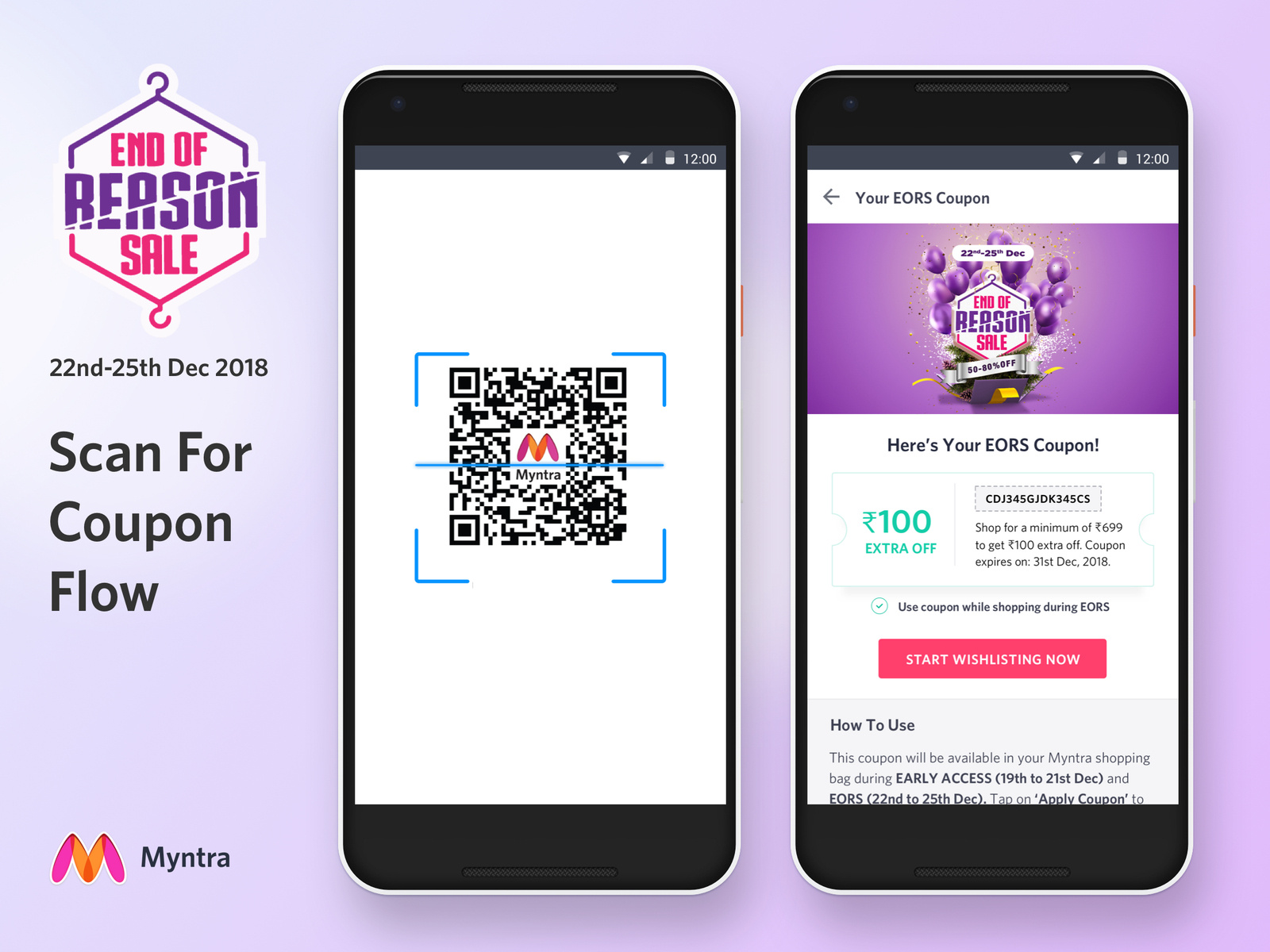 Myntra new cheap user coupon 2018