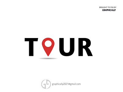 Tour Word logo 
concept 2