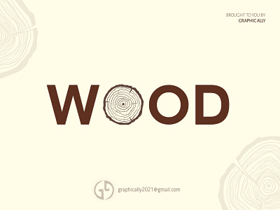 Wood Word Logo