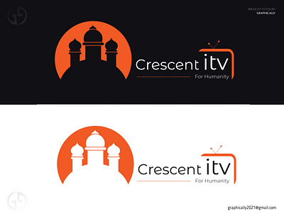 Islamic TV channel Logo design graphic design icon illustration logo logodesign
