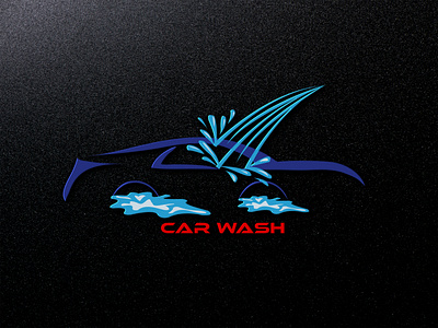 Car wash logo vehicle wash logo wash logo