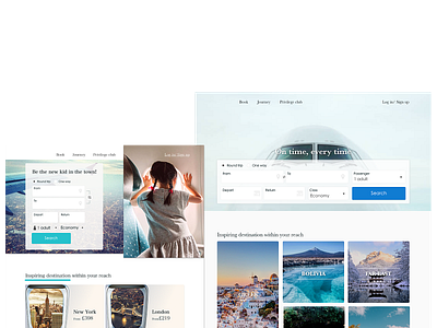 Flight search - Daily UI #68 dailyui desktop flight search travel ui
