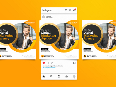 Digital Marketing Agency Social Media Banner Template banner business digital marketing flyer poster social