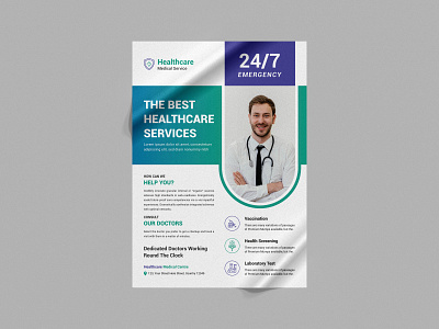 Healthcare and Medical Flyer Design nurse