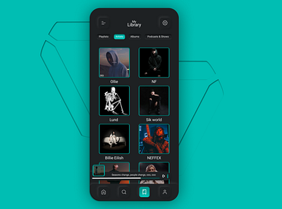 MUCON your music app app design figma music ui ux