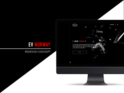 EV Norway - redesign concept