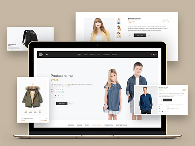 Designing the eCommerce website. Product Pages.