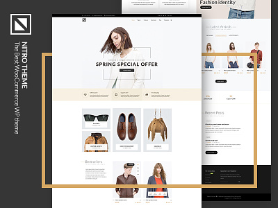 Home design layout - back to the Fashion ecommerce ecommerce design ecommerce template ecommerce website psd web design woocommerce