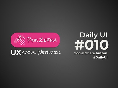 #dailyui #010 :: a Social Share Button
