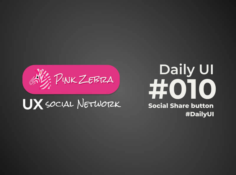 #dailyui #010 :: a Social Share Button